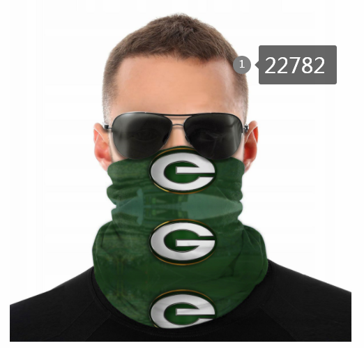 2021 NFL Green Bay Packers 143 Dust mask with filter->nfl dust mask->Sports Accessory